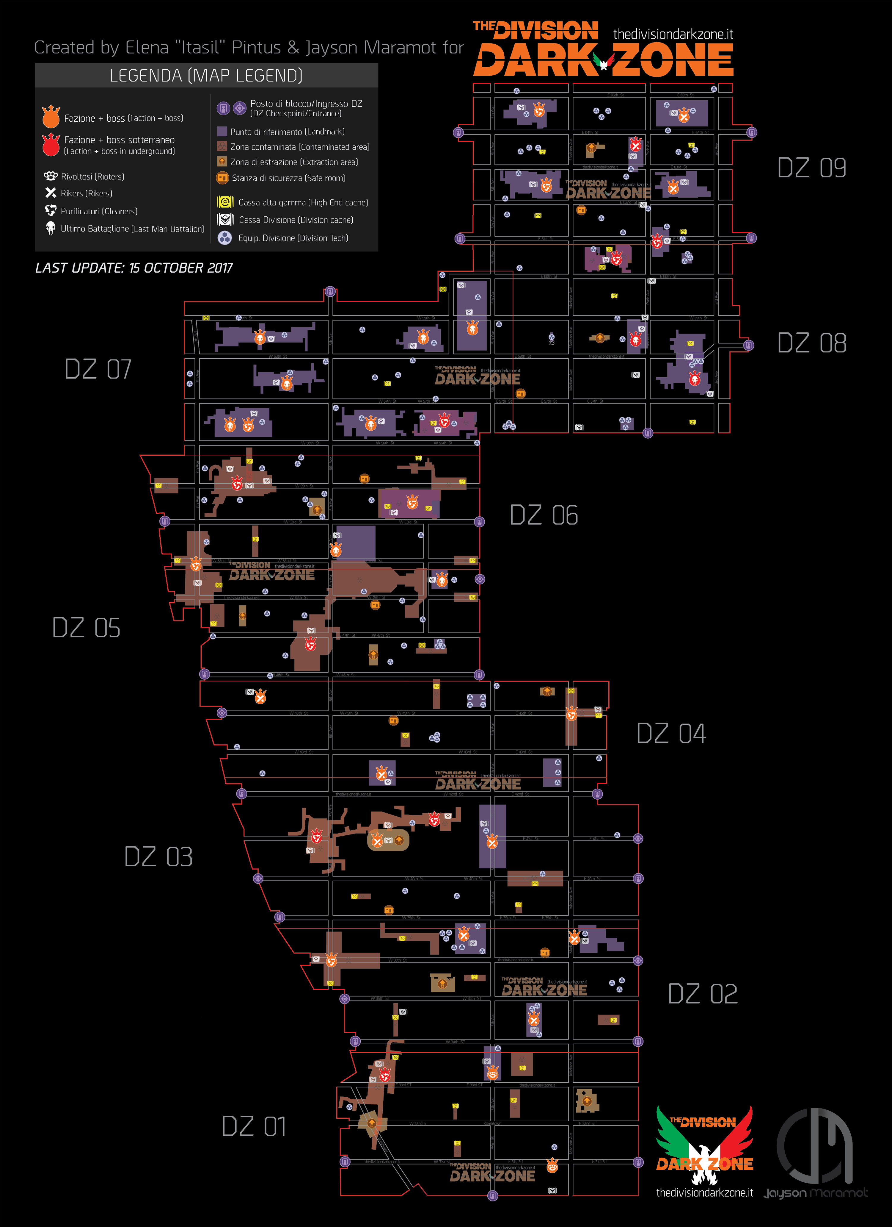 30 The Division Survival Map - Maps Database Source